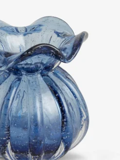 Next Blue Fluted Mini Flower Vase^ Vases