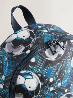 Next Blue Football Backpack^BOY Bags