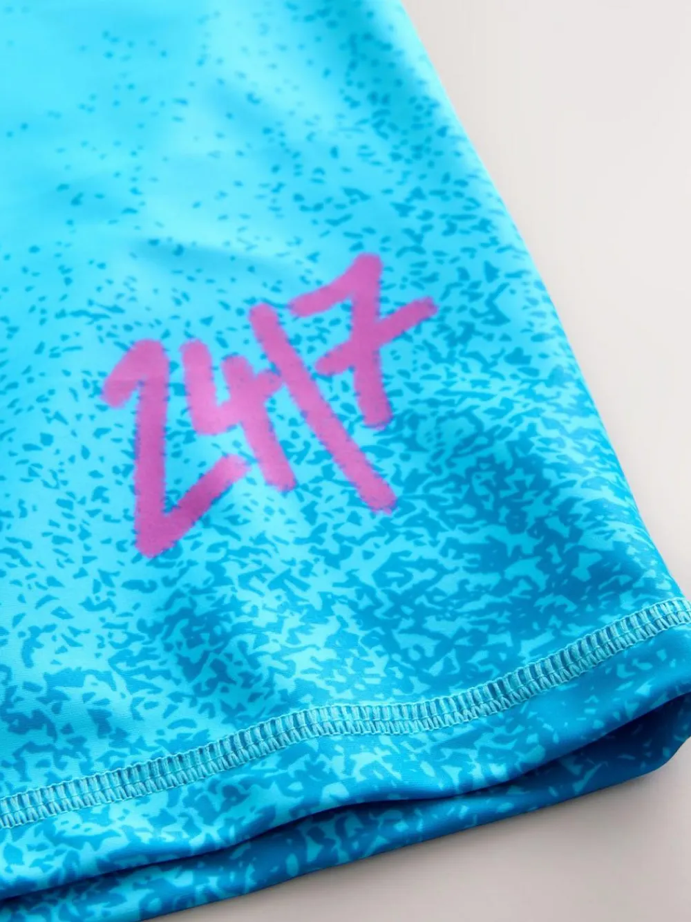 Next Blue Graffiti Short Sleeve Rash Vest (1.5-16yrs)^BOY Swimwear