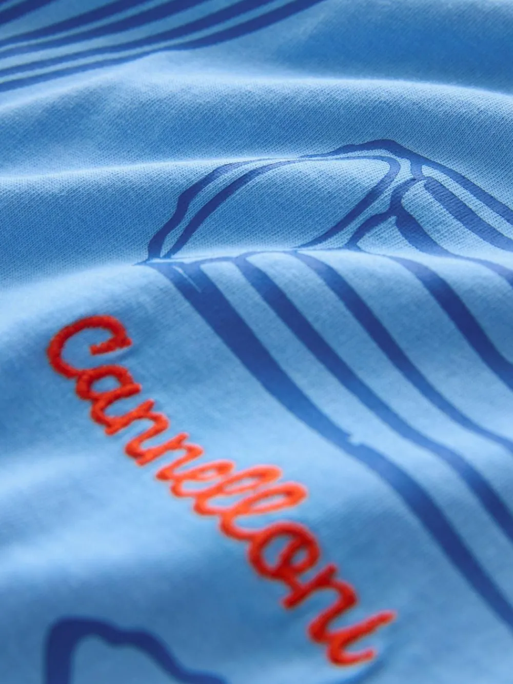 Next Blue Graphic Short Sleeve Jersey Pyjamas Set^ Pyjamas