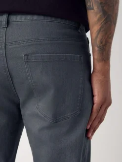 Next Blue Grey Mid Single Slim Fit Classic Stretch Jeans^ Jeans|Jeans