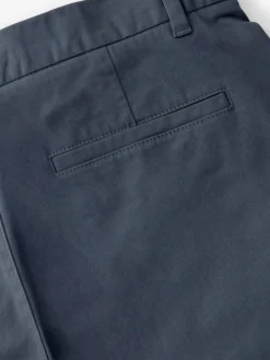 Next Blue Grey Mid Straight Fit Stretch Chinos Trousers^ Nightwear|Pants & Chinos