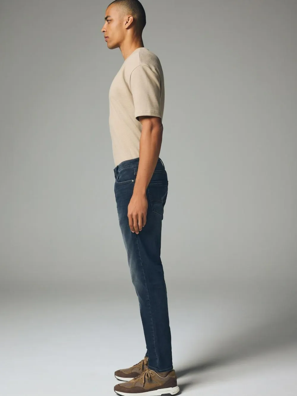 Clearance Next Blue Grey Vintage Slim Fit Comfort Stretch Jeans