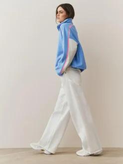 Next Half Zip Fleece with Colourblock Panels^Women Hoodies & Sweatshirts|Coats & Jackets