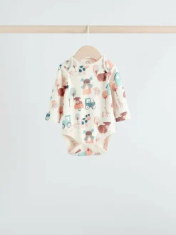 Next Blue Hamish Long Sleeve Bodysuits 3 Pack^ Baby Winter Clothing|Cosy Club