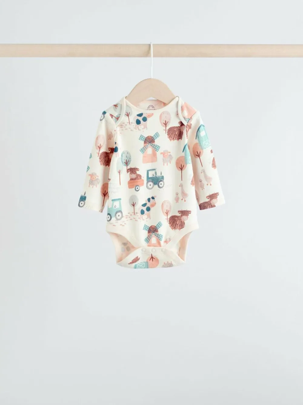 Next Blue Hamish Long Sleeve Bodysuits 3 Pack^ Baby Winter Clothing|Cosy Club