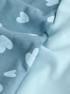 Sale Next Blue Heart Short Sleeve Pyjamas