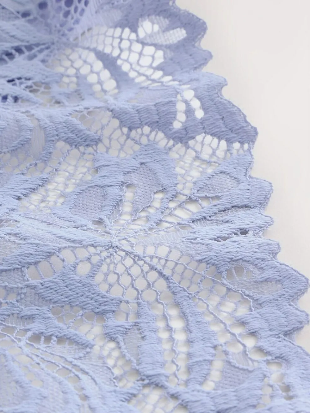 Next Blue High Leg Ultimate Comfort Lace Knickers 2 Pack^Women Panties