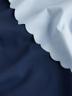 Discount Next High Waist High Leg No VPL Scallop Knickers 3 Pack Blue