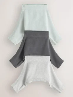 Outlet Next Blue Hip Dysplasia 100% Cotton Leggings 3 Pack (0-3yrs)