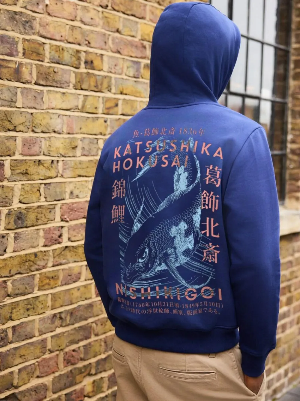 Next Blue Hokusai Licence Graphic Crew Neck Sweatshirt^ Sweatshirts & Hoodies|Sweatshirts & Hoodies