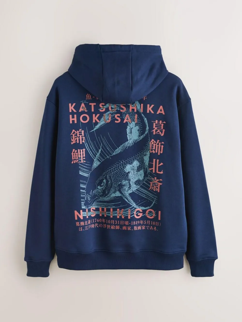 Next Blue Hokusai Licence Graphic Crew Neck Sweatshirt^ Sweatshirts & Hoodies|Sweatshirts & Hoodies