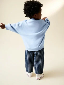 Next Blue I Love Snacks All-Over Print Crew Neck Sweatshirt (3mths-7yrs)^BOY Sweatshirts & Hoodies|Baby Boys