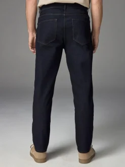 Next Blue Indigo Rinse Regular Tapered Fit Classic Stretch Jeans^ Jeans|Jeans