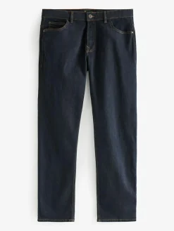 Next Blue Indigo Rinse Single Straight Fit Classic Stretch Jeans^ Jeans|Jeans