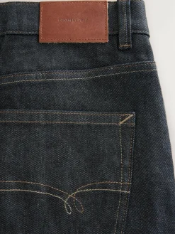 Next Straight Fit Signature Brushed Cosy Check Denim Jeans^ Jeans|Jeans