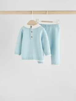 Next Knitted Jumper and Leggings Baby Set (0mths-3yrs)^BOY Sets & Outfits|Sweatshirts & Hoodies