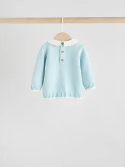 Next Knitted Jumper and Leggings Baby Set (0mths-3yrs)^BOY Sets & Outfits|Sweatshirts & Hoodies