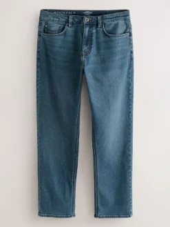 Outlet Next Blue Light Straight Fit Motionflex Jeans