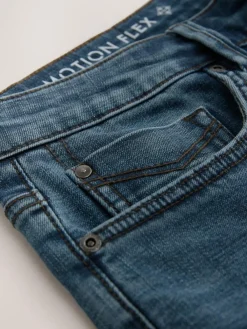 Outlet Next Blue Light Straight Fit Motionflex Jeans