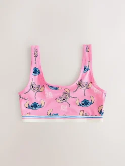 Hot Next Blue Lilo And Stitch Disney Crop Tops 3 Pack (5-16yrs)