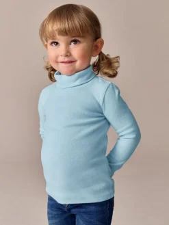 Best Next Blue Long Sleeve Roll Neck Top (3mths-7yrs)