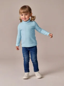 Best Next Blue Long Sleeve Roll Neck Top (3mths-7yrs)