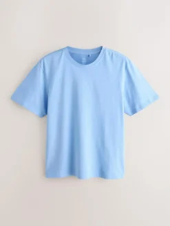 Next Blue/ Mauve Purple Cosy Short Sleeve Pyjamas Set 2 Pack^ Pyjamas