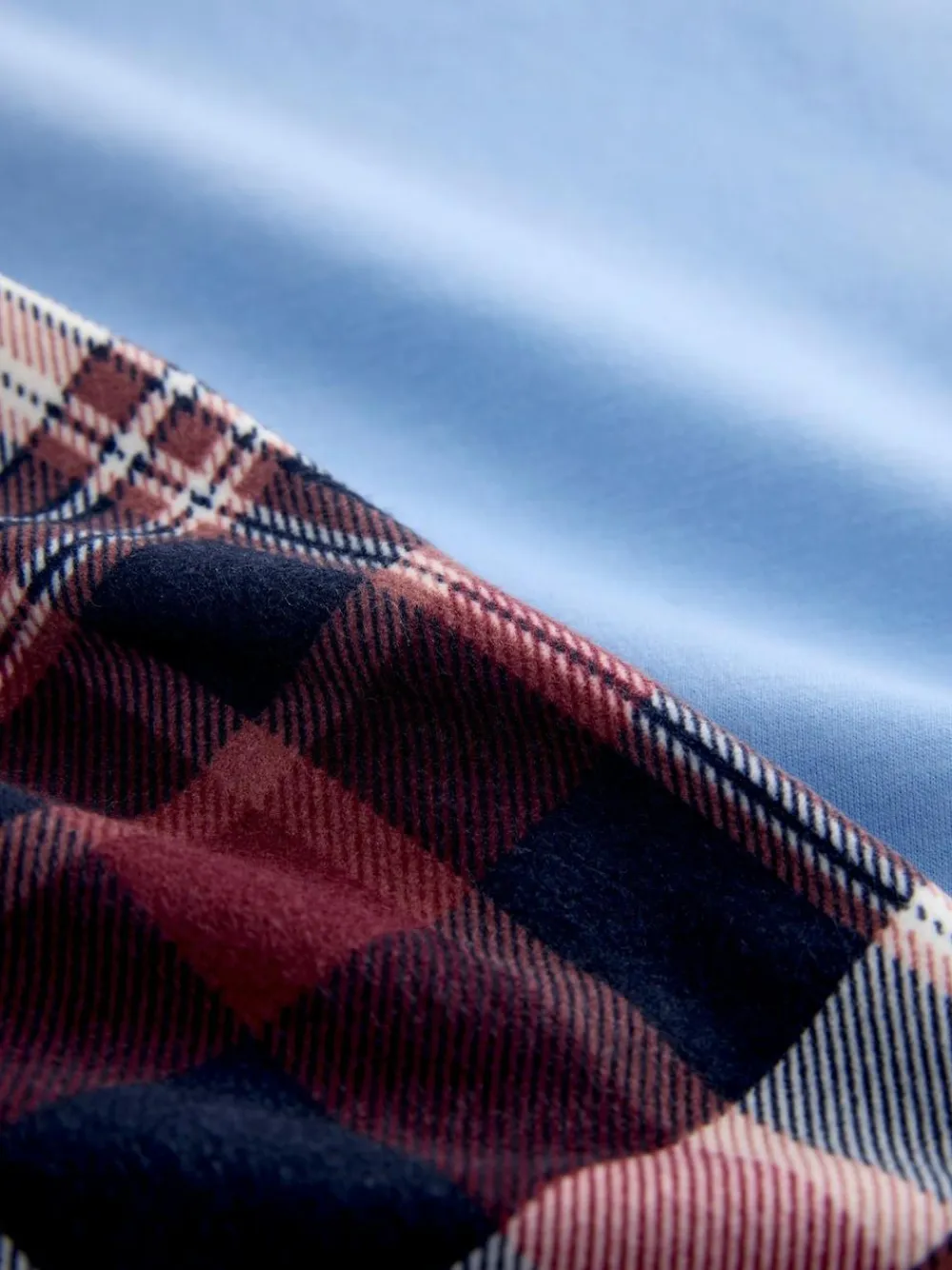 Next Blue/ Mauve Purple Cosy Short Sleeve Pyjamas Set 2 Pack^ Pyjamas