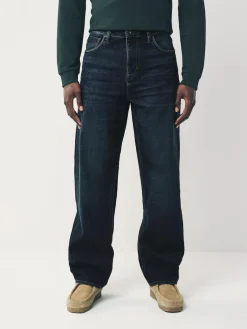 Sale Next Relaxed Fit Motionflex Jeans Blue Mid Indigo
