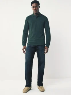 Sale Next Relaxed Fit Motionflex Jeans Blue Mid Indigo