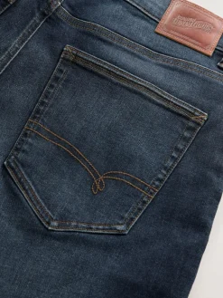 Hot Next Blue Mid Indigo Slim Fit Motionflex Jeans