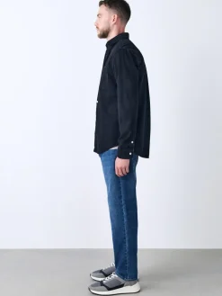 Outlet Next Blue Mid Regular Tapered Fit Motionflex Jeans