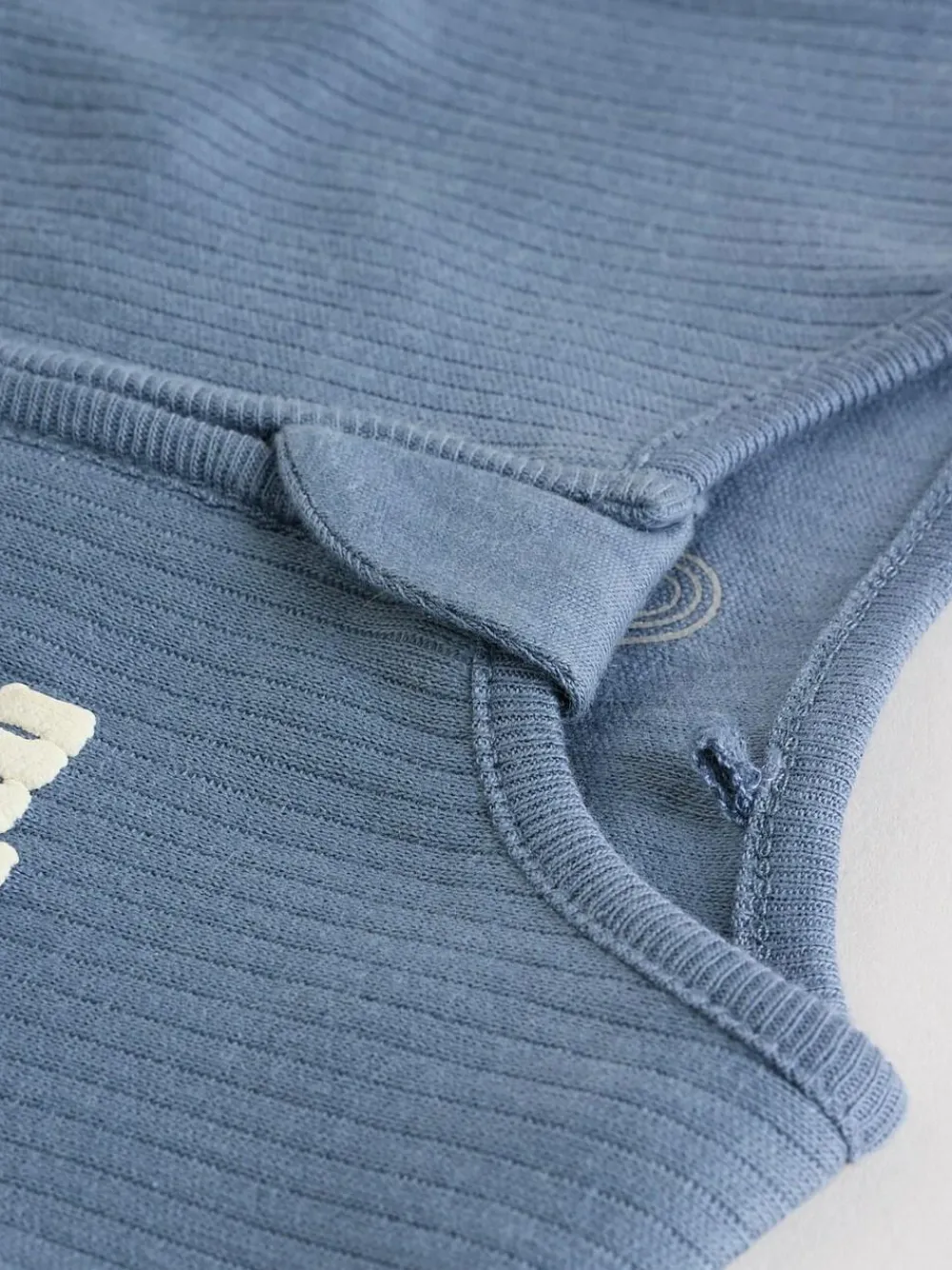 Outlet Next Blue Milk Club Baby Sleepsuits 3 Pack (0mths-2yrs)