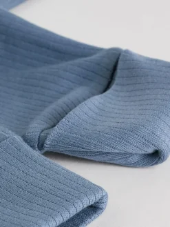 Outlet Next Blue Milk Club Baby Sleepsuits 3 Pack (0mths-2yrs)