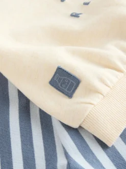 Best Next Baby Sweatshirt and Leggings Set (0mths-3yrs) Blue Milk Club