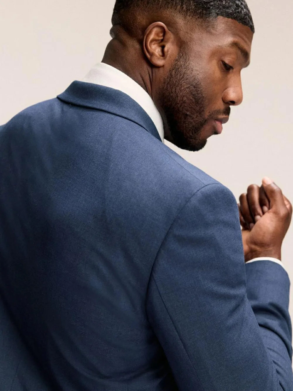 Outlet Next Muscle Fit Motionflex Stretch Suit Jacket Blue