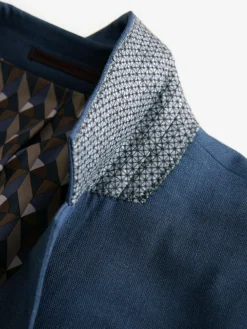 Outlet Next Muscle Fit Motionflex Stretch Suit Jacket Blue