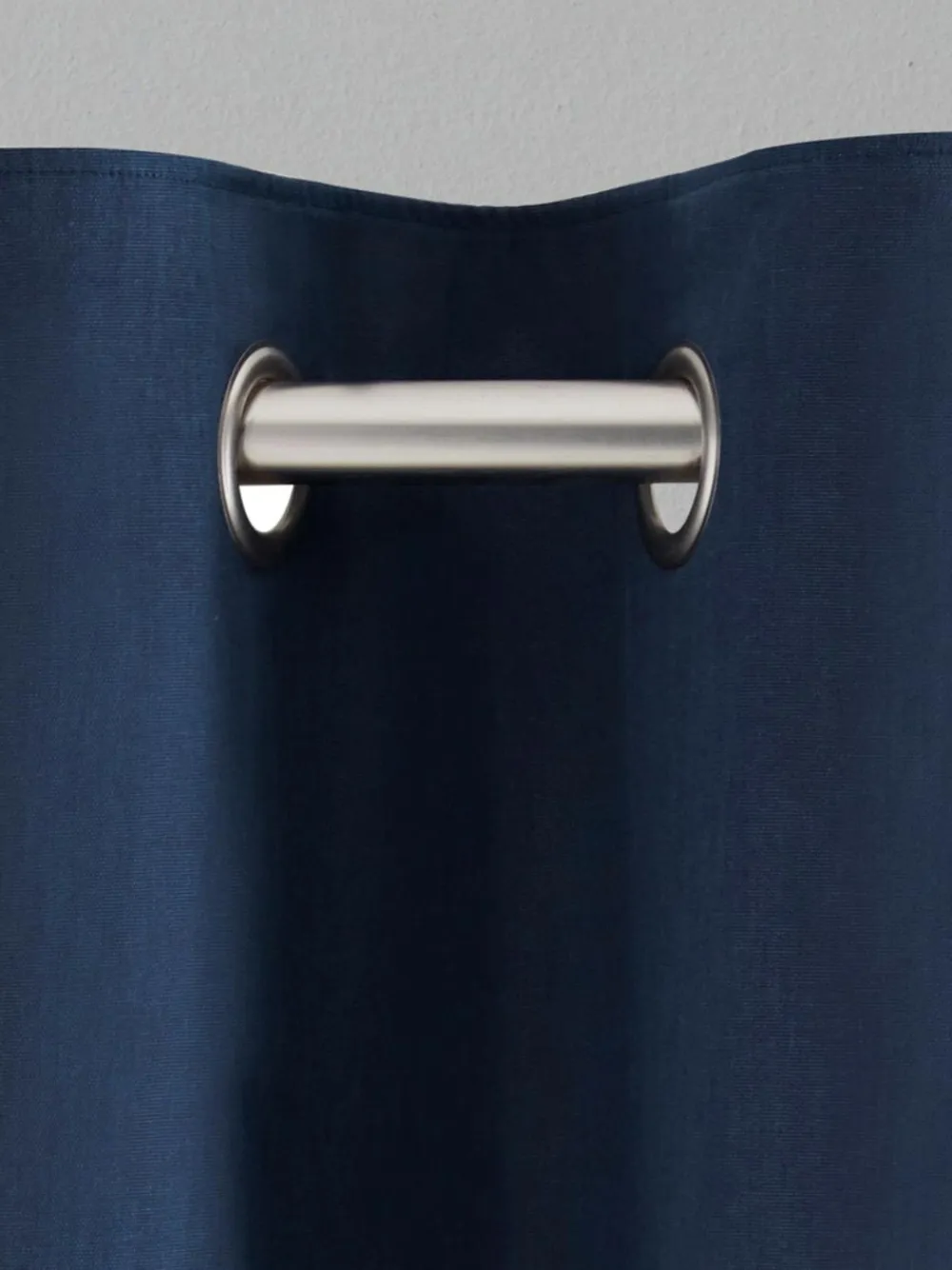 Discount Next Blue Navy Blackout/Thermal Cotton Eyelet Curtains