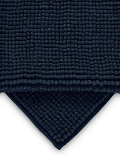 Next Blue Navy Bobble Bath Mat