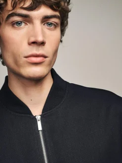 Next Blue Navy Smart Bomber Jacket^ Blazers & Formal Jackets|Coats & Jackets