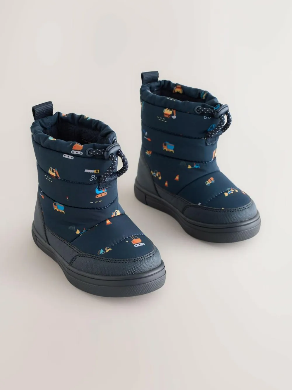 Next Blue Navy Transport Thermal Thinsulate™ Lined Quilted Water Resistant Boots^BOY Boots|Boots