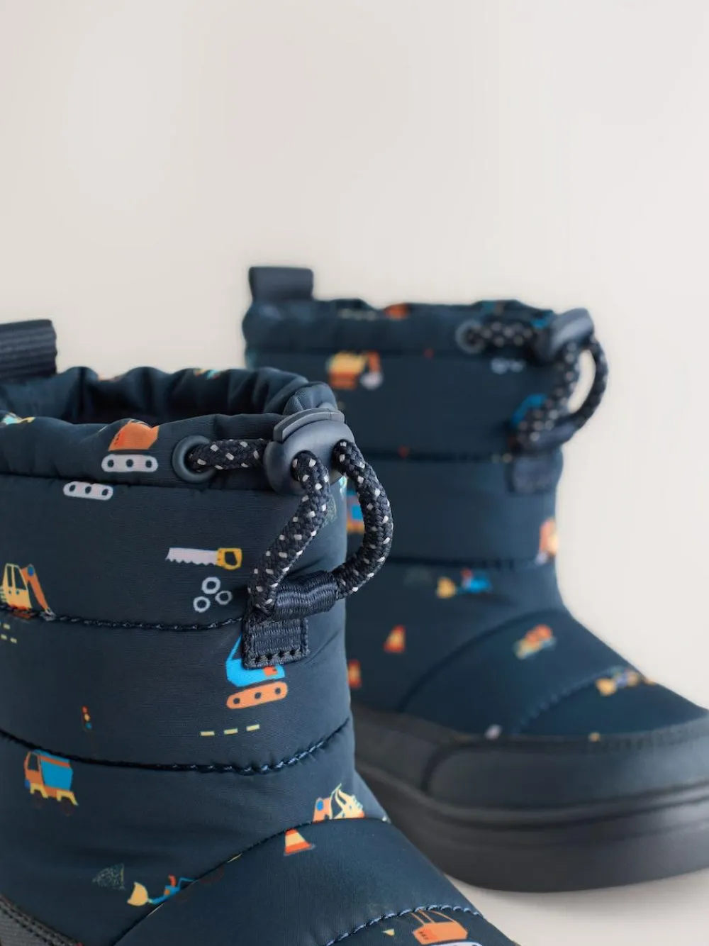 Next Blue Navy Transport Thermal Thinsulate™ Lined Quilted Water Resistant Boots^BOY Boots|Boots