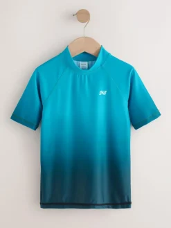 Online Next Blue Ombre Short Sleeve Rash Vest (1.5-16yrs)