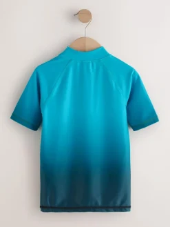 Online Next Blue Ombre Short Sleeve Rash Vest (1.5-16yrs)