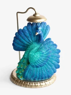 Next Blue Peacock Shower Bathroom Ornament^ Bathroom Accessories|Ornaments