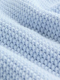 Hot Next Blue Peplum Baby Knitted Cardigan (0mths-2yrs)