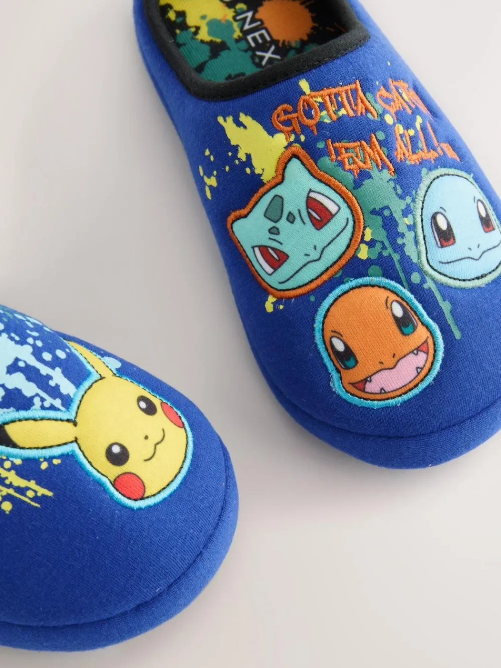 Outlet Next Blue Pokemon Slipper Mules