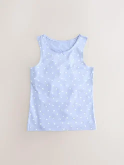 Sale Next Printed Vests 3 Pack (1.5-16yrs) Blue