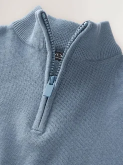 Discount Next Quarter Zip Jumper (3-16yrs) Blue